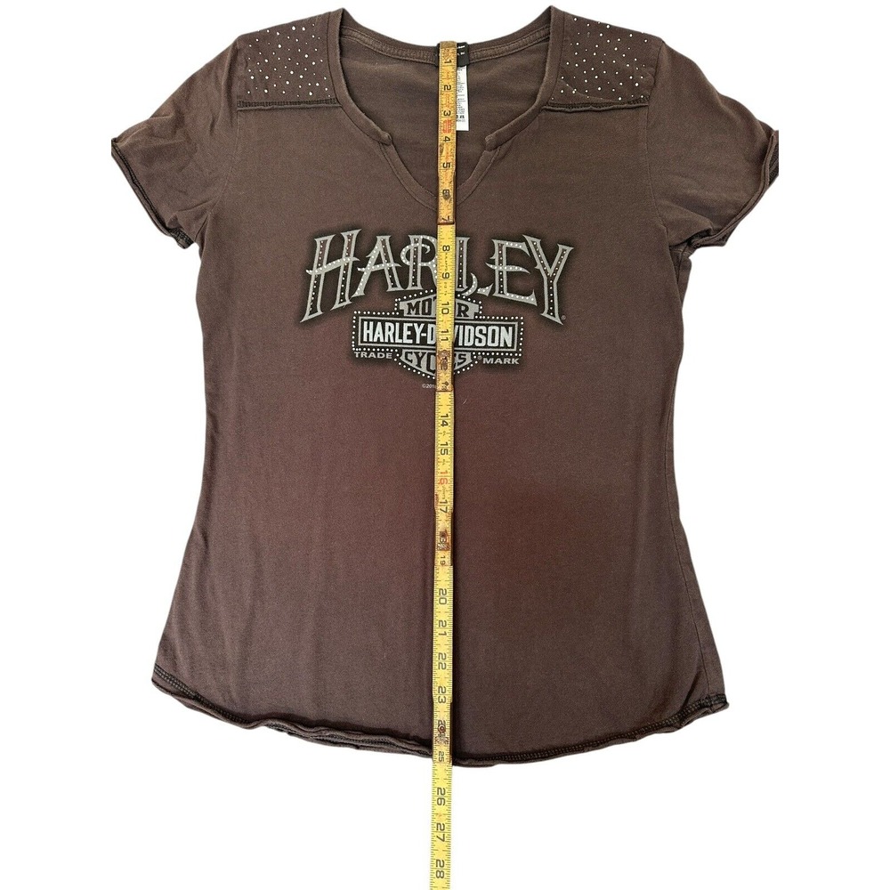 Harley Davidson Motorcycles Gowanda New York Women's Shirt Size Medium - Picture 4 of 5